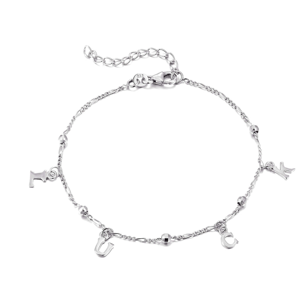 Silver Chain Anklet - seol-gold