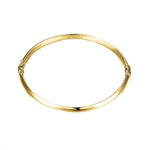 18ct Gold Vermeil Chunky Rounded Bangle