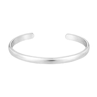 Seol gold - solid open cuff bangle