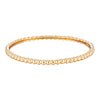 Seol Gold - 18ct Gold Vermeil Bobble Hinged Bangle