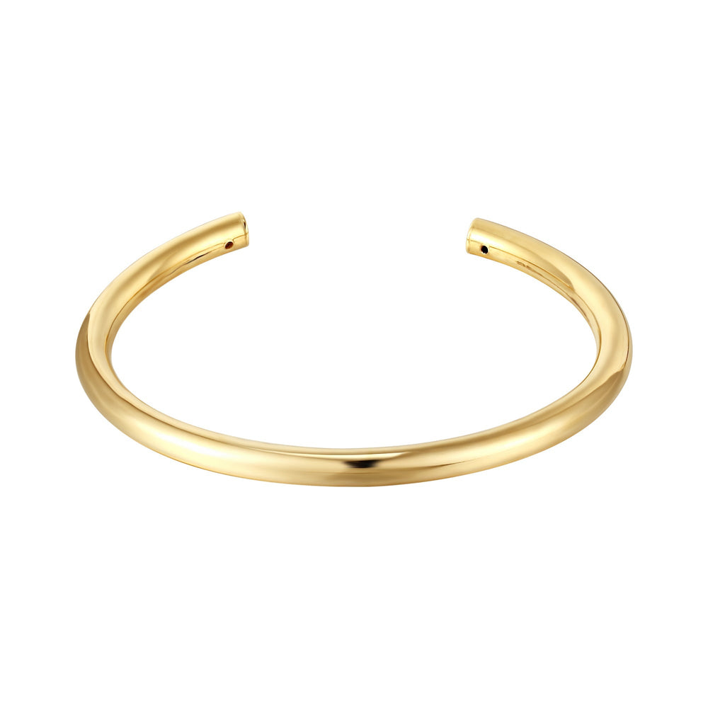 18ct Gold Vermeil Chunky Open Bangle