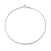 silver chain bracelet - seolgold