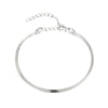 Silver chain bracelet - seolgold