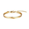 chunky bracelet - seol gold