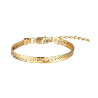 chunky bracelet - seol gold