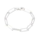 Sterling Silver Chain Link Bracelet (Mens)