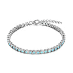Turquoise silver bracelet - seolgold