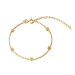 18ct Gold Vermeil Daisy Chain Bracelet