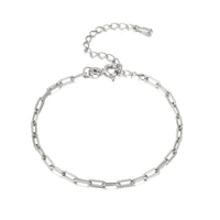 silver chain bracelet - seol gold