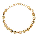 18ct Gold Vermeil Mariner Chain Bracelet
