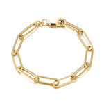 18ct Gold Vermeil Chunky Link Bracelet