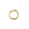 Gold charm connector - seolgold