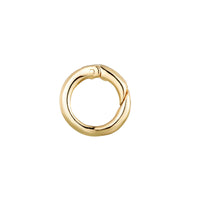 Gold charm connector - seolgold