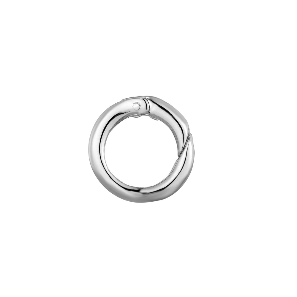 Sterling Silver Rounded Connector Clasp