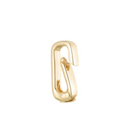 gold Oval Connector Clasp - seolgold