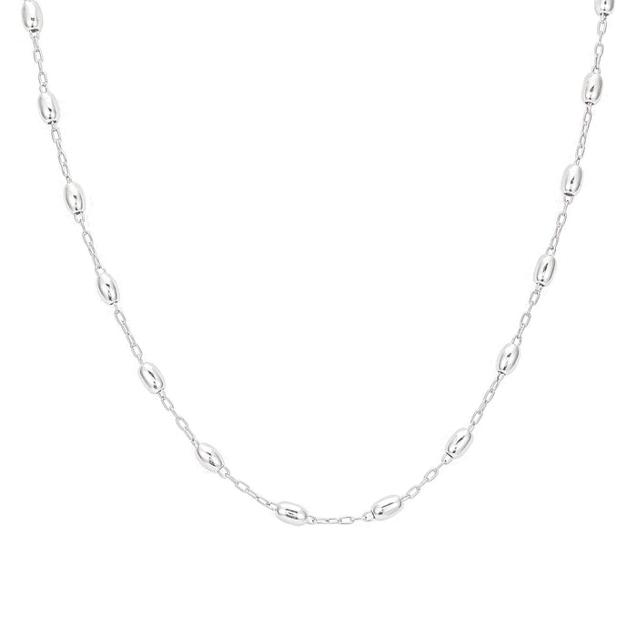 bead chain necklace - seol gold