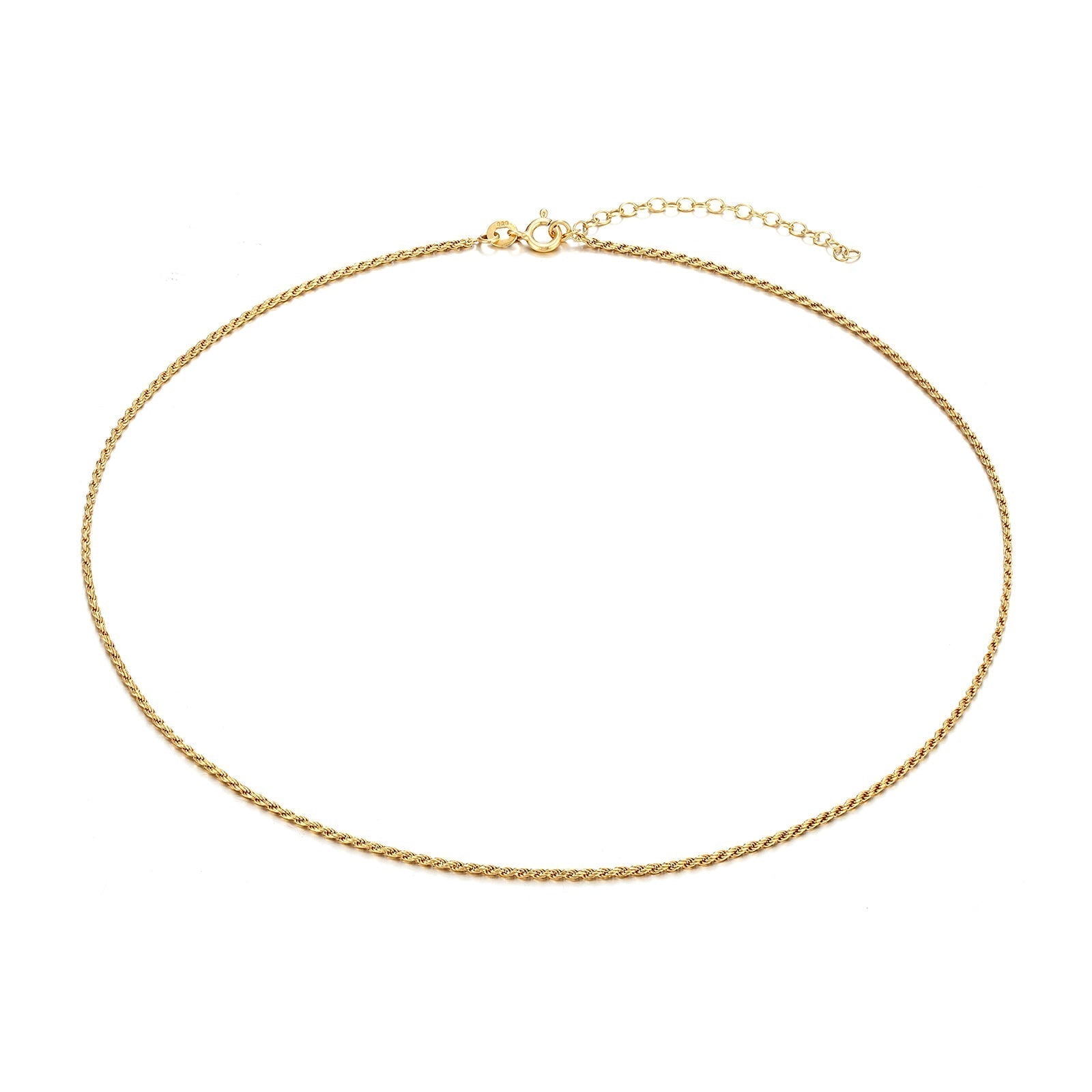 Seol gold - Rope Twist Chain Necklace