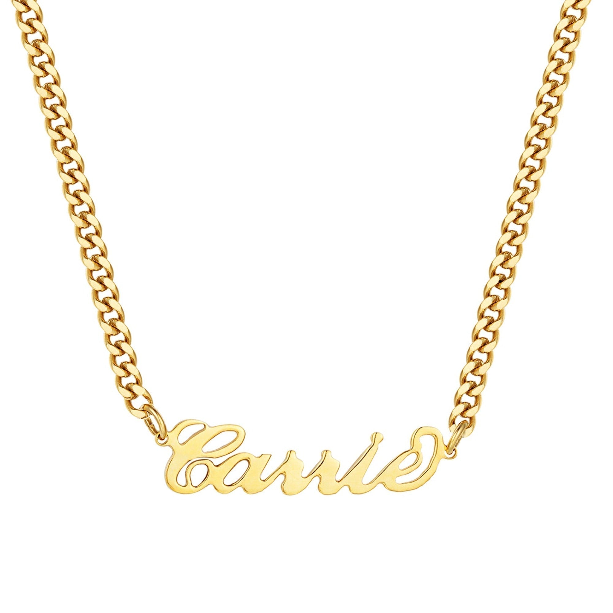 curb chain - seol gold
