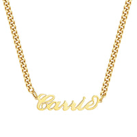 curb chain - seol gold