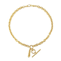 gold tbar chain - seol gold