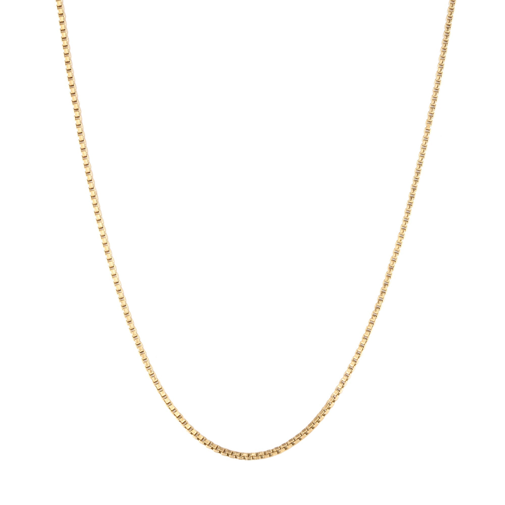 gold box chain - mens -  seolgold