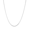 silver box chain - mens - seolgold