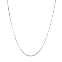 silver box chain - mens - seolgold