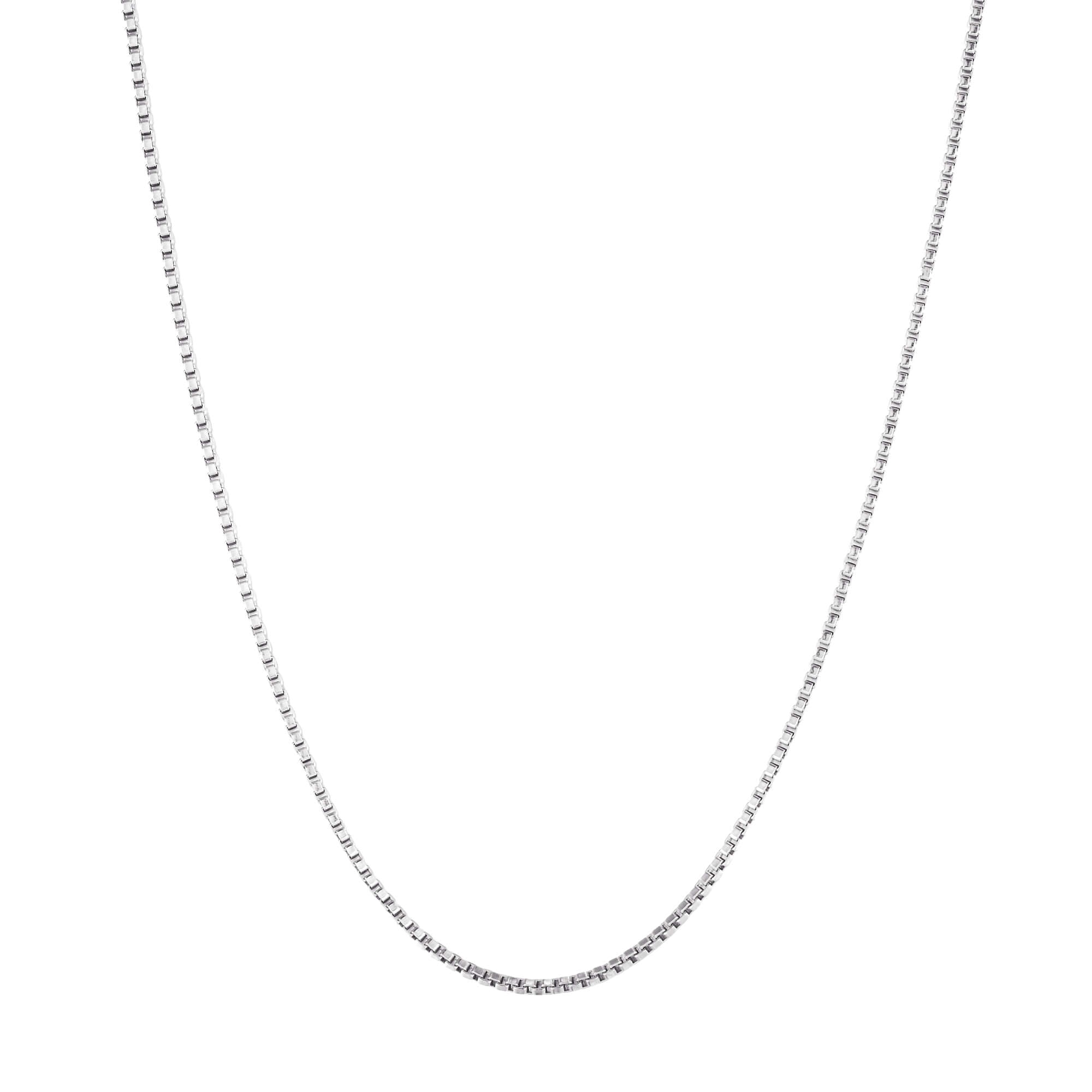 silver box chain - seolgold