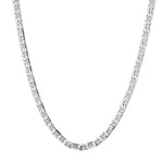 Sterling Silver Mariner Anchor Chain Necklace (Mens)