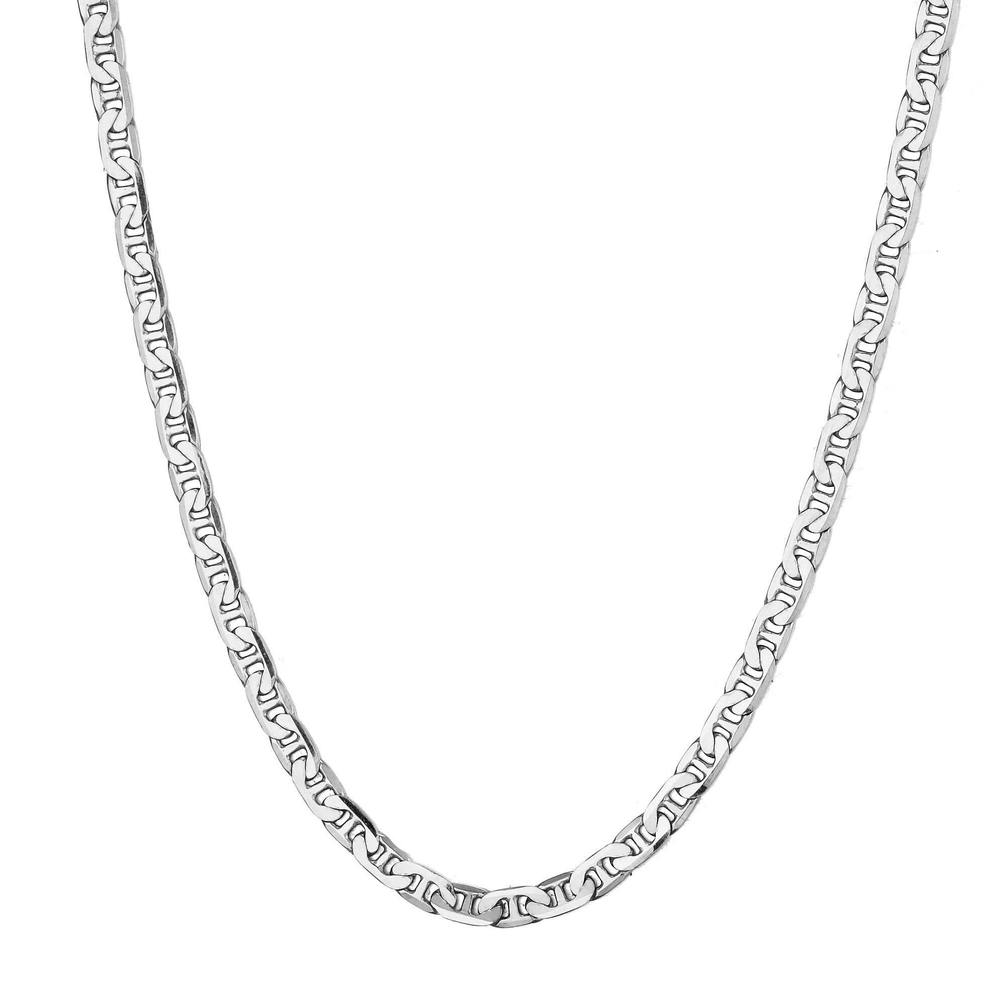 silver chain necklace - seol gold