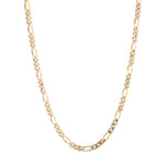 18ct Gold Vermeil Figaro Adjustable Chain (Mens)