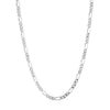 silver figaro chain - mens - seolgold