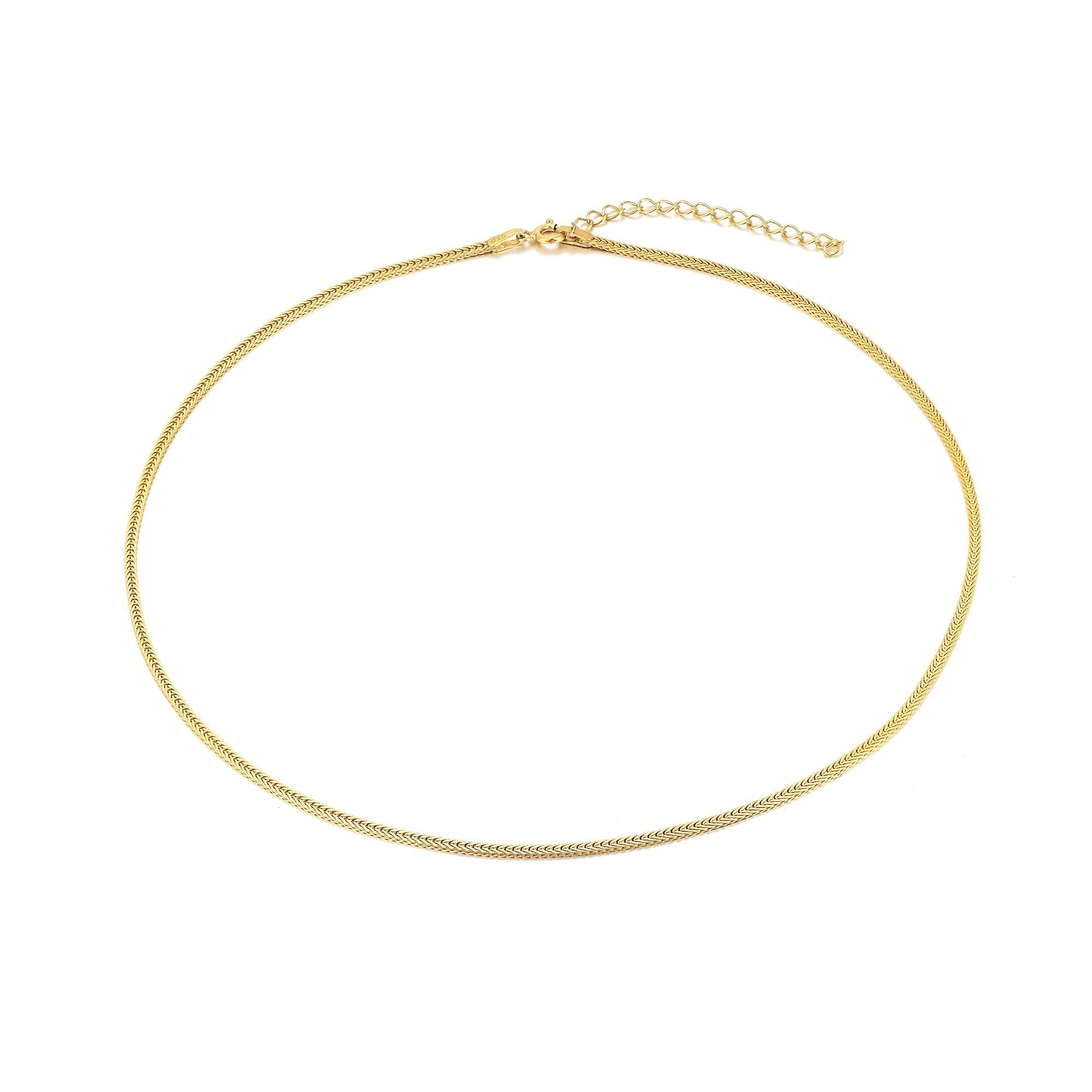 Snake Chain choker - seol-gold