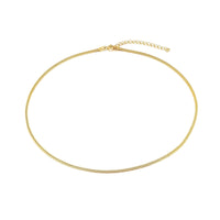 Snake Chain choker - seol-gold