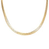 chunky herringbone chain - seolgold