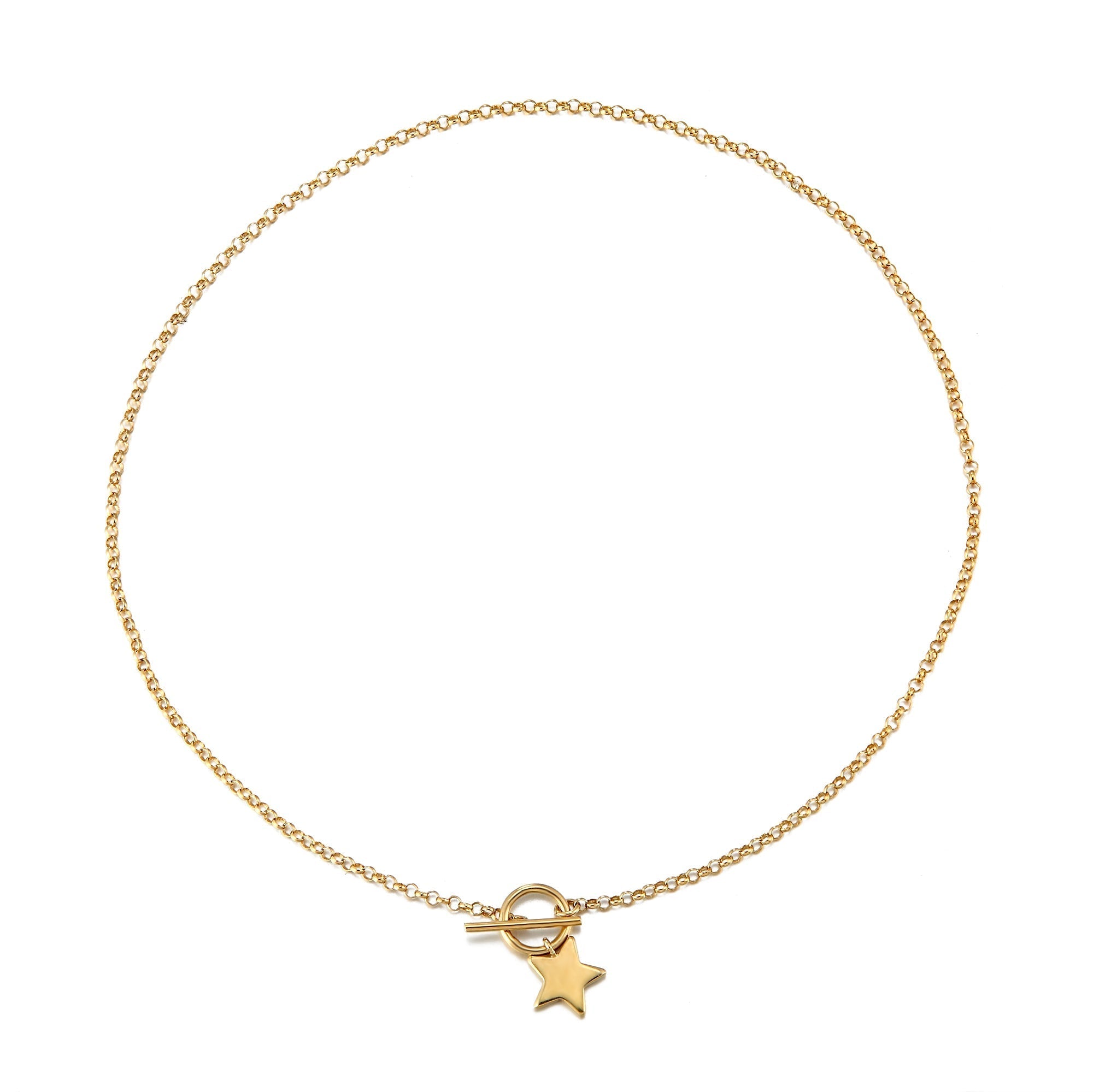 soph floyd - star necklace - seol-gold