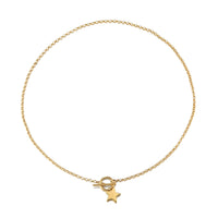 soph floyd - star necklace - seol-gold