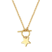 soph floyd - gold star necklace - seol-gold