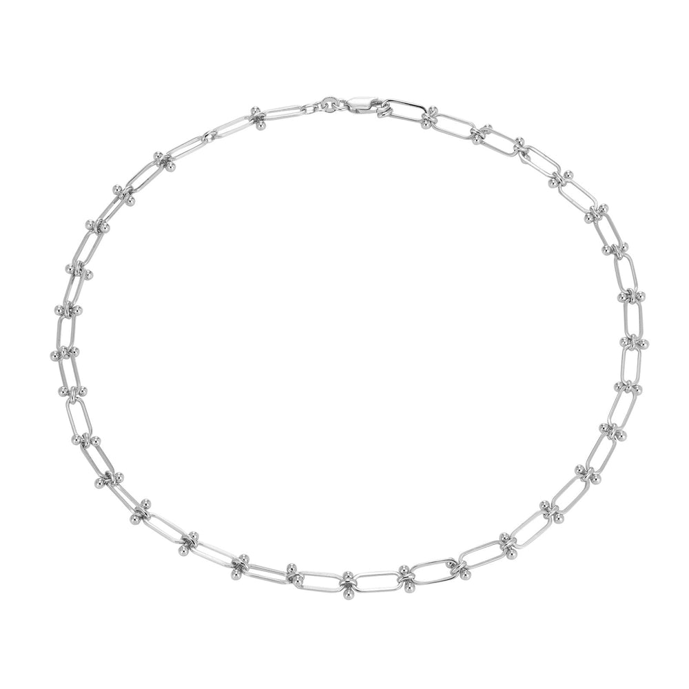 silver link chain - seolgold