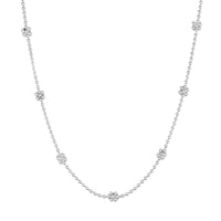 silver chain necklace - seol gold