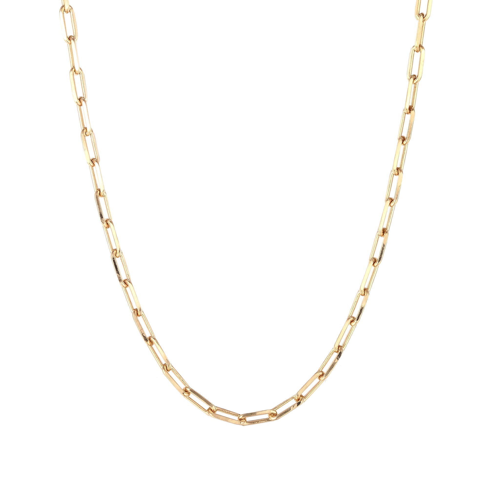 gold cable chain - seolgold