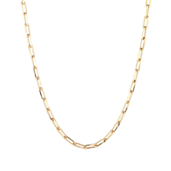 gold cable chain - seolgold