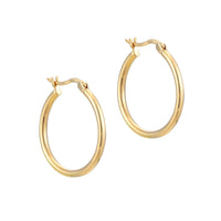 gold hoops - seolgold