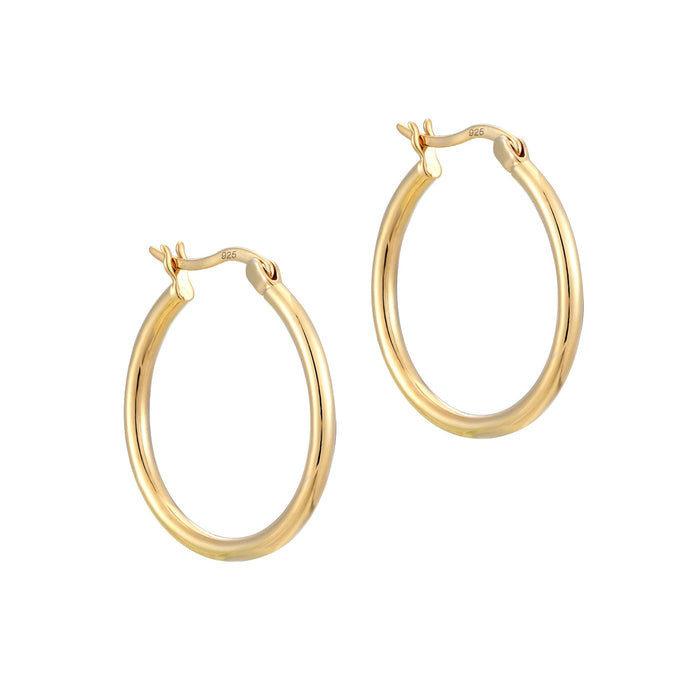 gold hoops - seolgold