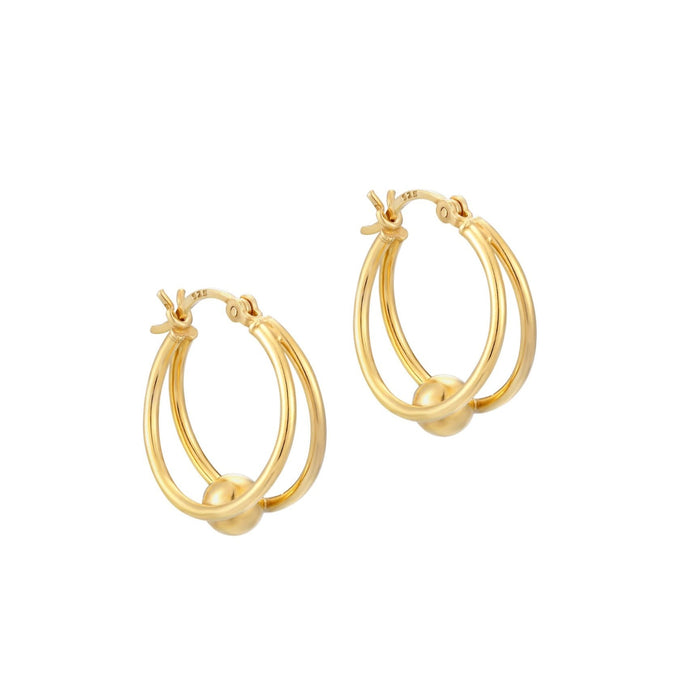 Creole Hoop Earrings - seol-gold