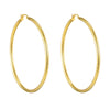 60mm extra large gold hoops - seolgold