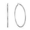 large hoops - silver hoops - big silver hoops - seol gold