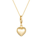 gold puffy heart - seolgold