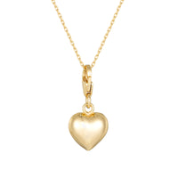 gold puffy heart - seolgold