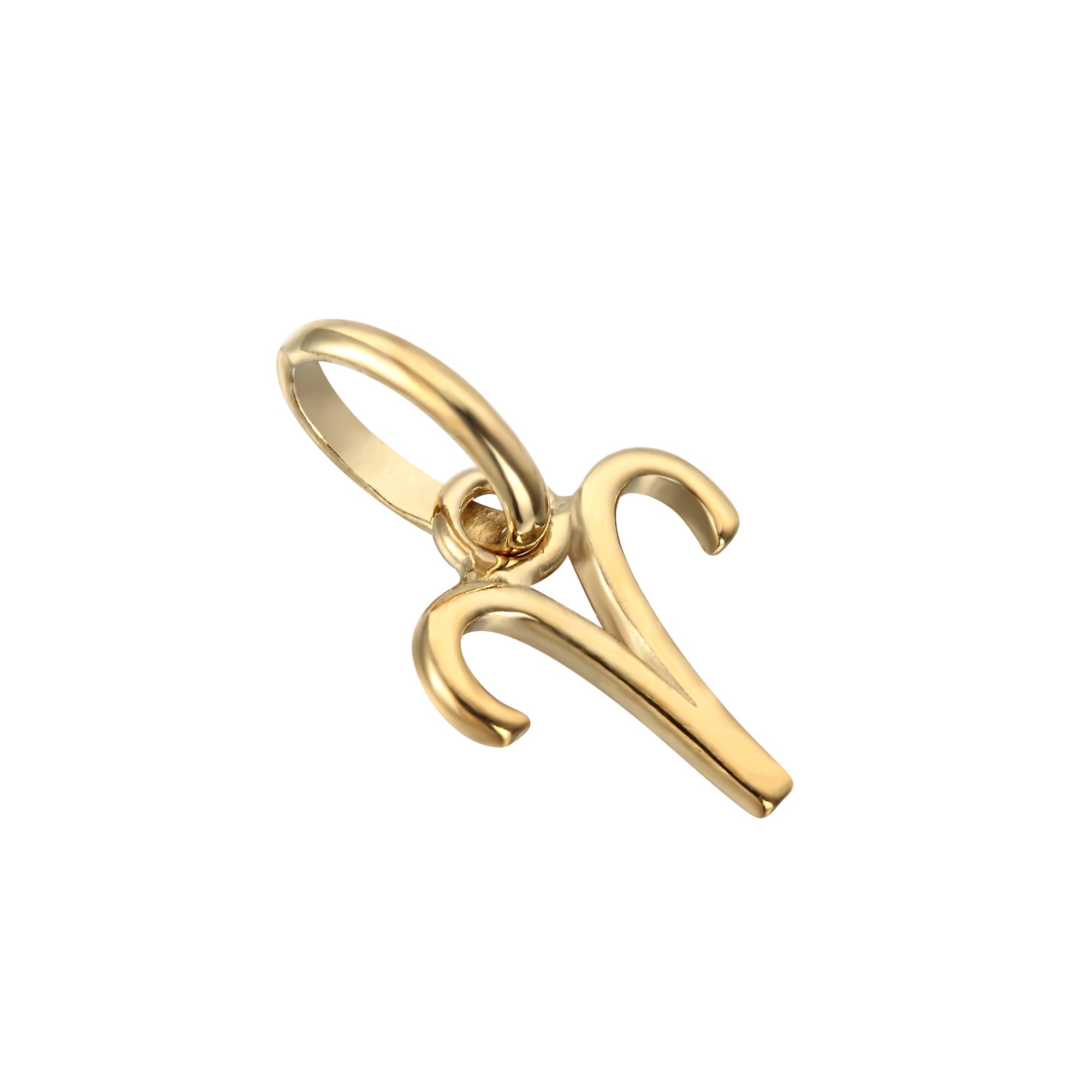 virgo gold charm - seolgold